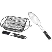Prestige Nonstick BBQ Vegetable & Shrimp Basket With Reversible Fish Grill Prestige Nonstick BBQ Vegetable & Shrimp Basket With Reversible Fish Grill