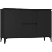 Vidaxl Sideboard Black 104x35x70 Cm Chipboard