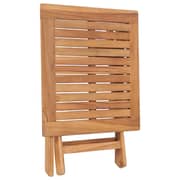 vidaXL Folding Garden Table 45x45x45 cm Solid Teak Wood