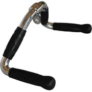 ULTIMAX Barbell Deluxe Revolving Bar, Solid Steel Tricep Press Down Bar with Rubber Handgrips & Revolving Hanger, Multi-Exerciser Cable Attachment Bar