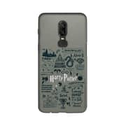 Harry Potter Infographic Grey - Sleek Case for OnePlus 6