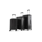 Para John Lightweight 3-pieces Abs Hard Side Travel Luggage Trolley Bag Set With Lock For Unisex Hard Shell Strong Para John Lightweight 3-pieces Abs Hard Side Travel Luggage Trolley Bag Set With Lock For Unisex Hard Shell Strong