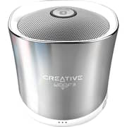 Creative MF8230 Woof 3 Portable Bluetooth Speaker Winter Chrome Creative MF8230 Woof 3 Portable Bluetooth Speaker Winter Chrome