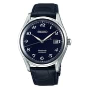 Seiko Presage Blue Leather Analog Watch For Men SJE077J1