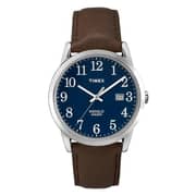 Timex Easy Reader Quartz Brown Leather Watch For Men TW2P75900