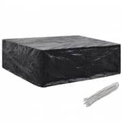 Vidaxl Garden Furniture Cover 8 Eyelets 250x210x90 Cm Vidaxl Garden Furniture Cover 8 Eyelets 250x210x90 Cm