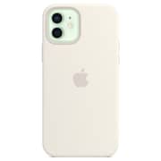 Apple iPhone 12 | 12 Pro Silicone Case with MagSafe - White Apple iPhone 12 | 12 Pro Silicone Case with MagSafe - White