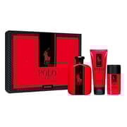 Ralph Lauren Polo Red Intense Gift Set For Men (Ralph Lauren Polo Red Intense 125ml EDP + 75ml Deo Spray + 100ml After Shave)