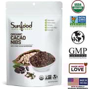 Sunfood Organic Cacao Nibs 227g Sunfood Organic Cacao Nibs 227g