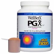 Natural Factors Wellbetx Appetite PGX Chocolate 854G