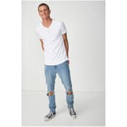 Cotton On Essential Henley White Extra Small