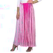 Miella Pink Bella Neon Stripe Skirt Size L/XL