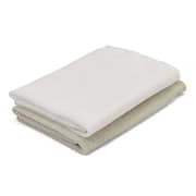 Lock & Lock Microfiber Dish Drying Cloth 2pc Set Beige and White