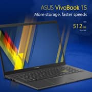 ASUS VivoBook 15 (2021) Laptop - AMD Ryzen 5-5500U / 15.6inch FHD / 8GB RAM / 512GB SSD / Shared AMD Radeon Graphics / Windows 11 Home / English & Arabic Keyboard / Black / Middle East Version - [M513UA-EJ634W]