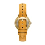 Fossil  Prismatic Galaxy  Yellow Leather Women Watch ES4728