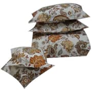 AIWA AI-749-5/144TC Double Comforter Set 220x240cm Polycotton Print Brown AIWA AI-749-5/144TC Double Comforter Set 220x240cm Polycotton Print Brown