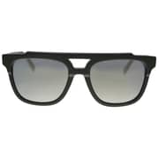 Just Cavalli Shiny Dark Green / Smoke Mirror Plastic Women's Sunglasses