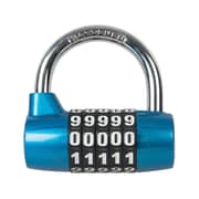 Silverline Zinc Alloy 5-Digit Combination Padlock