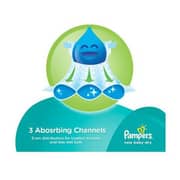 Pampers 10510 Size 1 Dry Diapers Newborn 2-5 Kg Value Pack 66 Count