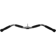 ULTIMAX LAT Pull Bar Cable Machine Attachment, Curl Pulldown Bar with Full Rotation and Rubber Handle for Gym, Strength Workout, Muscle Building and Body Training- 30 Inch