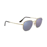 Ray-Ban Hexagonal Gold Sunglasses Unisex RB3548N 001/90 Ray-Ban Hexagonal Gold Sunglasses Unisex RB3548N 001/90