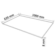 vidaXL Table Top Tempered Glass Rectangular 1000x620 mm vidaXL Table Top Tempered Glass Rectangular 1000x620 mm