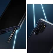 Spigen Samsung Galaxy Note 10 Plus/note 10+ 5g Neo Hybrid Cover/case With Midnight Blue Tpu Back - Arctic Silver Spigen Samsung Galaxy Note 10 Plus/note 10+ 5g Neo Hybrid Cover/case With Midnight Blue Tpu Back - Arctic Silver