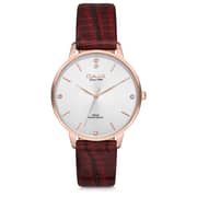 Omax Prime Collection Brown Leather Analog Watch For Women PM003R65I Omax Prime Collection Brown Leather Analog Watch For Women PM003R65I