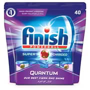 Finish Dishwasher Detergent Quantum Max Tabs Original 40s Finish Dishwasher Detergent Quantum Max Tabs Original 40s