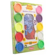 FUNSKOOL Fundough Numbers Letters N Fun Multicolor
