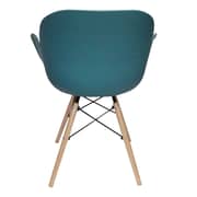 Jilphar Fiber Plastic Dining Room Chair with Armrest JP1271C