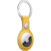 Apple AirTag Leather Key Ring Meyer Lemon Apple AirTag Leather Key Ring Meyer Lemon