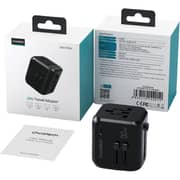 Choetech Travel Adapter Black Choetech Travel Adapter Black
