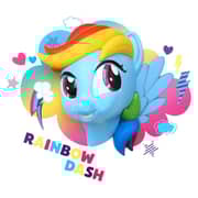 3DLightFX 40010 3D MLP Rainbow Dash Light 3DLightFX 40010 3D MLP Rainbow Dash Light