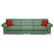 Galaxy Design Angelic 3 Seater Sofa Wood Base Mint