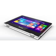 Lenovo Yoga 300-11IBR Laptop - Celeron 1.6GHz 4GB 500GB Shared Win10 11.6inch HD White Lenovo Yoga 300-11IBR Laptop - Celeron 1.6GHz 4GB 500GB Shared Win10 11.6inch HD White