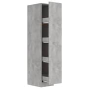 Vidaxl Apothecary Cabinet Concrete Grey 30x42.5x150 Cm Engineered Wood