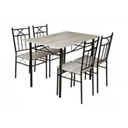 Pan Emirates Tomra Dining Set (1+4) Light Oak/Natural Pan Emirates Tomra Dining Set (1+4) Light Oak/Natural