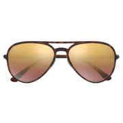 Rayban Aviator Tortoise Plastic Polarized Unisex Sunglasses - RB4320CH-710/6B-58