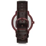 Omax Dome Series Brown Leather Analog Watch For Men DC001F55I Omax Dome Series Brown Leather Analog Watch For Men DC001F55I