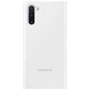 Samsung Clear View Cover White For Note 10 Plus