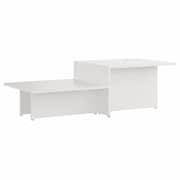 Vidaxl Coffee Table White 111.5x50x33 Cm Engineered Wood Vidaxl Coffee Table White 111.5x50x33 Cm Engineered Wood