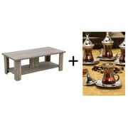Nada Coffee Table + Sena Damia Set Nada Coffee Table + Sena Damia Set