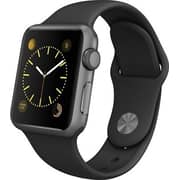 Apple Watch Sport - 42mm Space Grey Aluminium Case with Black Sport Band