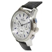 Omax PG12P62I Mens Multifunction Leather Watch Omax PG12P62I Mens Multifunction Leather Watch