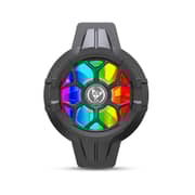 HXSJ P10 Portable Gaming Mobile Phone Radiator Holder With Rainbow Backlight (Black) HXSJ P10 Portable Gaming Mobile Phone Radiator Holder With Rainbow Backlight (Black)