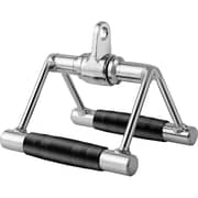 ULTIMAX V-Handle with Rubber Handgrips and Rotation Cable Machine Attachment Exercise Handle Pull Down Rowing Handle Weightlifting Accessory 360 Steel Swivel Non Slip and Durable Handle ULTIMAX V-Handle with Rubber Handgrips and Rotation Cable Machine Attachment Exercise Handle Pull Down Rowing Handle Weightlifting Accessory 360 Steel Swivel Non Slip and Durable Handle