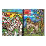 Colorvelvet CT9 Horses Folder Colouring Kit Colorvelvet CT9 Horses Folder Colouring Kit
