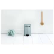 Brabantia 113345 Pedal Bin NewIcon 3Litre Metallic Mint Brabantia 113345 Pedal Bin NewIcon 3Litre Metallic Mint