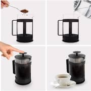 Biggcoffee French Press Fresh Coffee Maker Stainless Steel Transparent